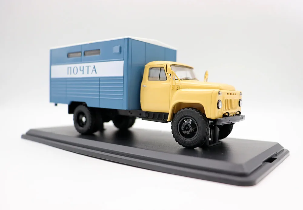 SSM 1/43 Scale 1:43 GAZ 53A GZSA USSR TRUCK Post Car OF Russian Diecast Models for collection SSM1341