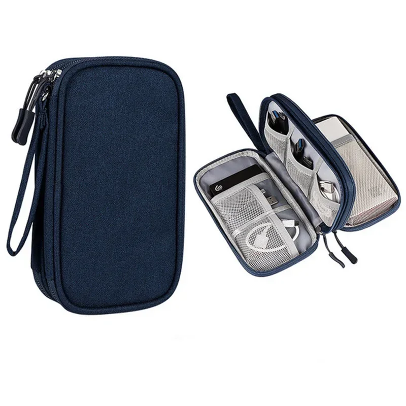 Travel Packing Cubes Portable Digital Storage Pouch Waterproof Electronic Accessories Storage Bag Travel Organizer