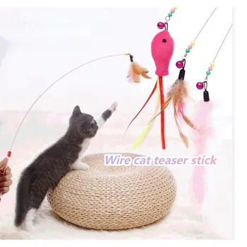 Interactive Feather Cat Toy 1