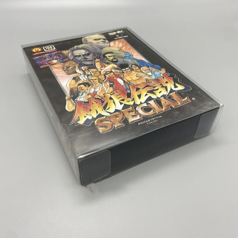 Collection Display Box For SNK NeoGeo/Aes Game Storage Transparent Boxes TEP Shell Clear Collect Case