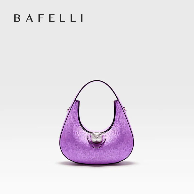 BAFELLI 2024 WOMEN'S BAG LUXURY BRAND GENUINE LEATHER CAT FASHION FEMALE TRENDING ORIGINAL PURSE DESIGNER LADY SHOULDER HANDBAGS