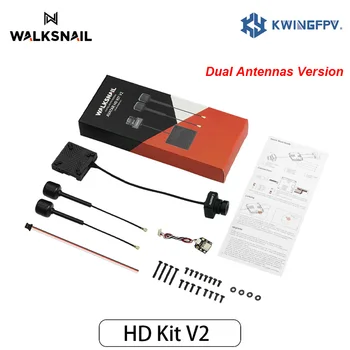 Caddx-Kit Avatar HD V2 / Avatar HD Pro, Version Touristes Antennes, pouvez-vous roflow + 32G pour FPV FreKouDrones, Pièces de Bricolage