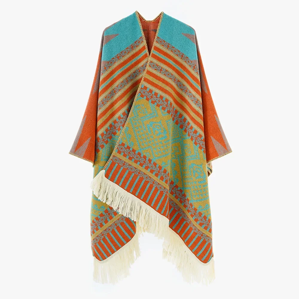 

Женская уличная декоративная повязка на плечо с капюшоном и цветочным узором для лета в Синьцзян Тибет Непал, тепло для путешествий