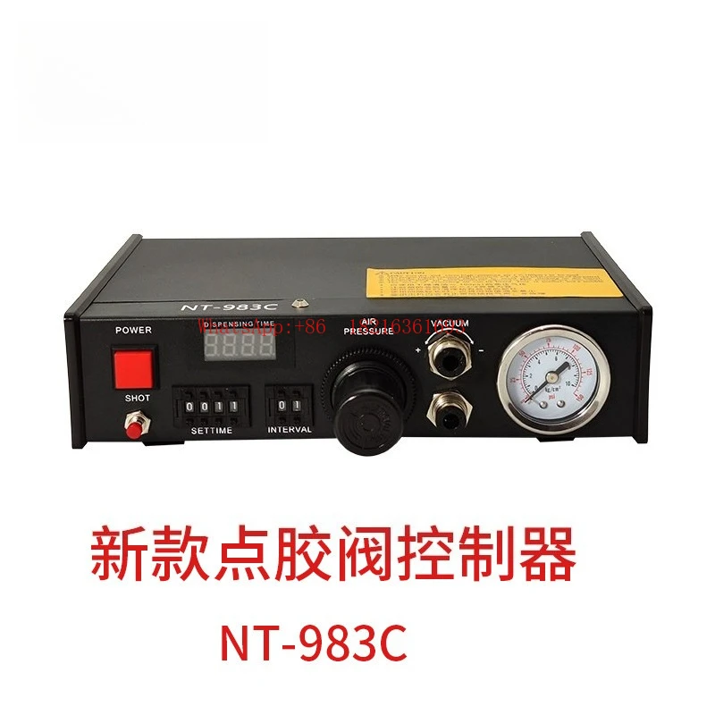 NT-983C Glue Valve Controller for Glue Gun Control System of Double Air Inlet Double Air Outlet Glue Dispensing Machine