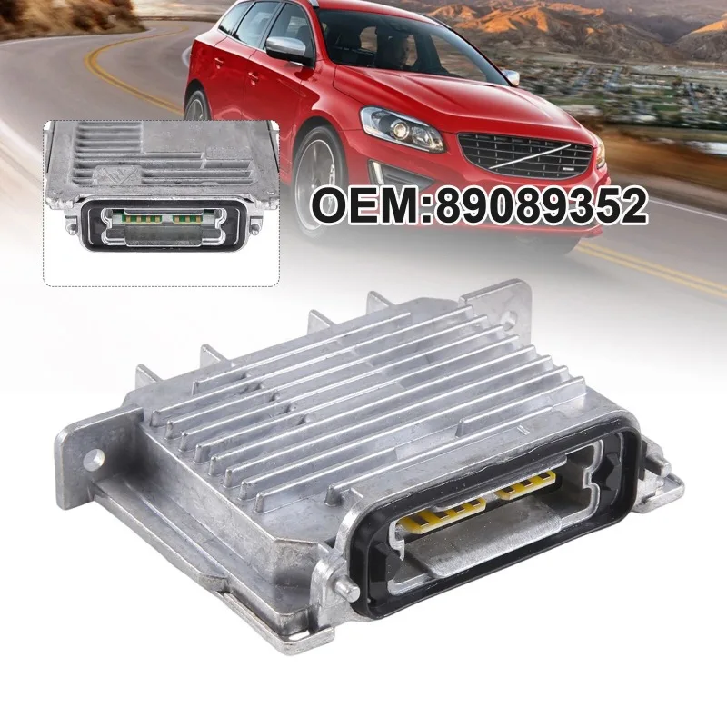 89089352 For Volvo V60 XC60 S60 S60L 2013-2015 Maserati Quattroporte Xenon Headlight D3S HID Ballast Control Unit 63117180050