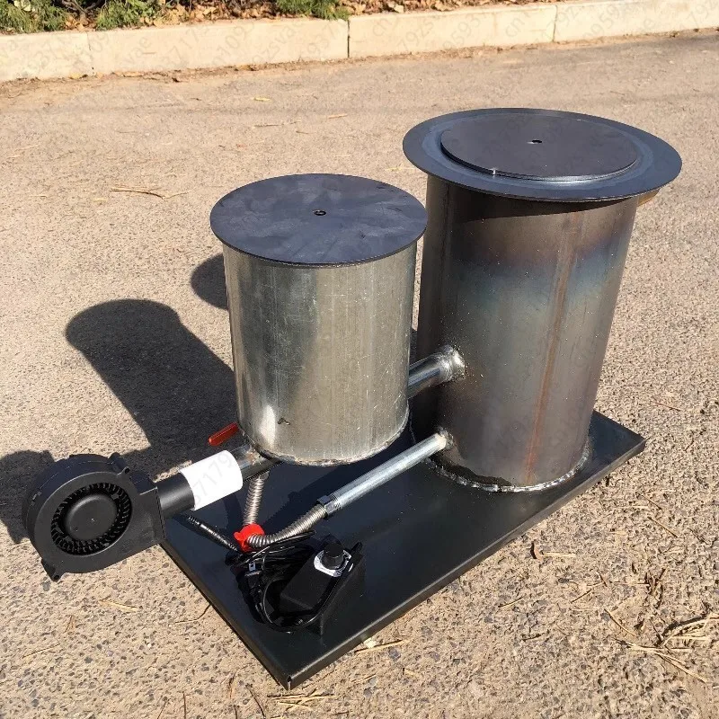 Hot Air Stove, Greenhouse Breeding Heating Stove, Waste Oil Combustion, Waste Engine Oil, Household Outdoor Use