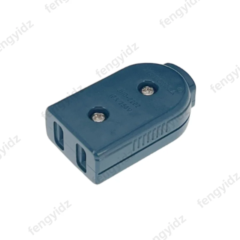 الولايات المتحدة الأمريكية اليابان كندا تايوان المكسيك الذكور الإناث الأسلاك قابس طاقة 90 درجة دوران 2 دبوس 10A سلك تمديد الطاقة Rewireable التوصيل