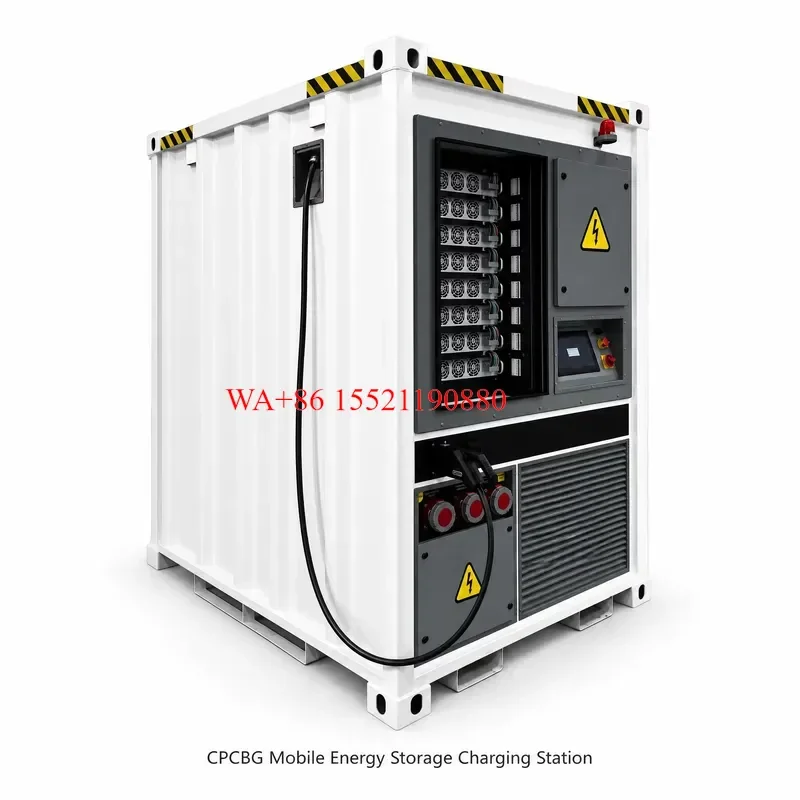 WMWMNU for New Mobile Energy Storage Charging Station 200kW 436kWh EV DC Fast Charger IP54 Liquid Cooling Portable Charger