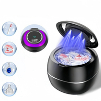 Mini Ultrasonic UV Cleaner Portable Household Ultrasound Dental Cleaning Machine Ultrasonic Cleaning Batch For Retainer Denture