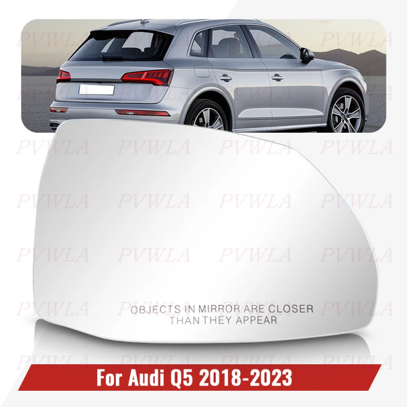 

Lens For Audi Q5 2018 2019 2020 2021 2022 2023 Rearview Mirror Glass Car Accessories 4M0857536G