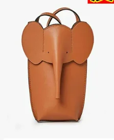 DIY leather craft elephant cellphone bag knife mold cutting dies hollowed punch tool steel blade 21x12x5cm