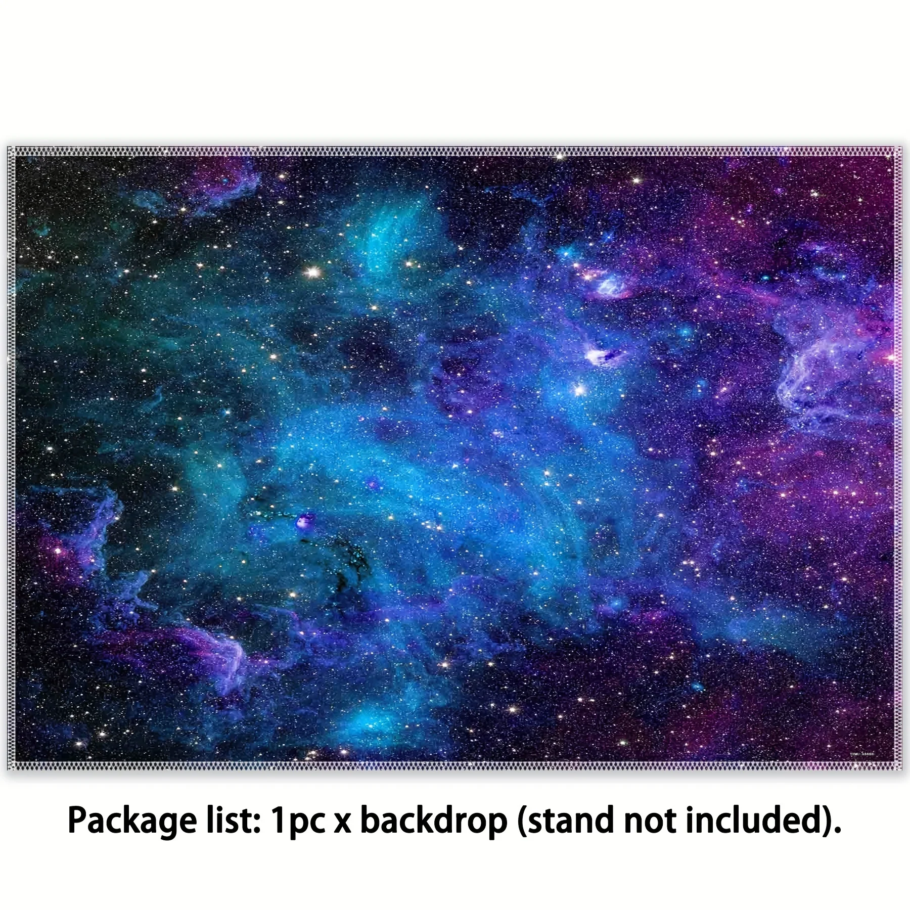 Outer space stars galaxy polyester photographic background, cosmic planets Milky Way party photo background tapestry