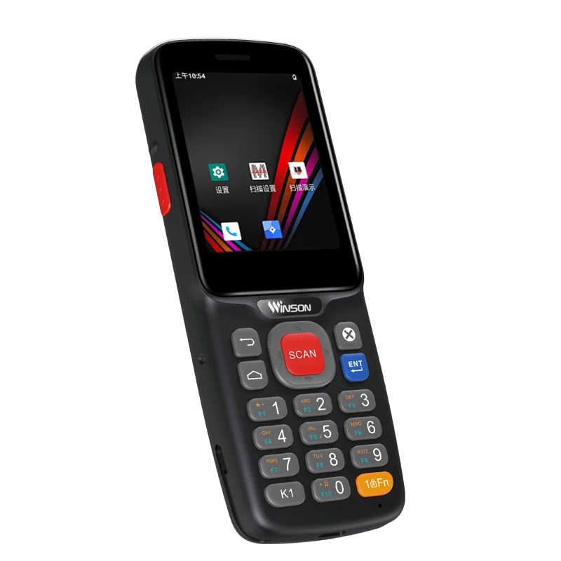 NFC IP67 Waterproof Industrial Handheld Android 12 PDA Rugged Phone with Hand Strap
