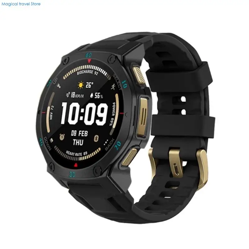 N2UB Precise Housing Comfort Wear Protective Case Sleeve Guard Easy to Install and Remove For 44mm Smartwatch Lightweight