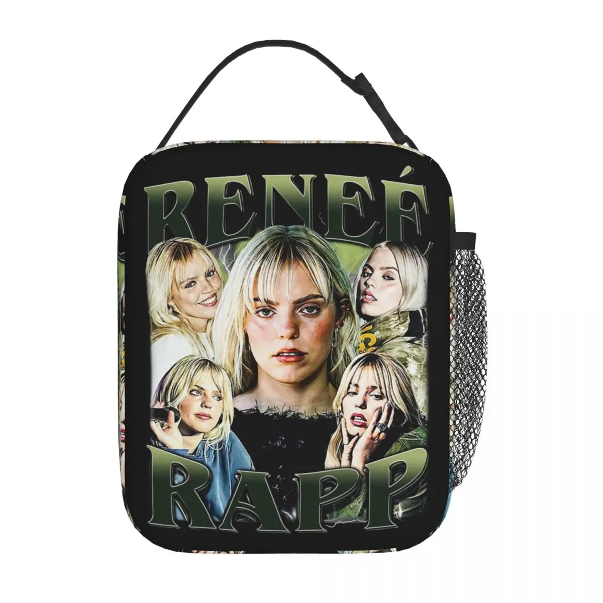 Limited Renee Rapp Merch Insulated Lunch Bags For Picnic Food Box Portable Cooler Thermal Lunch Box