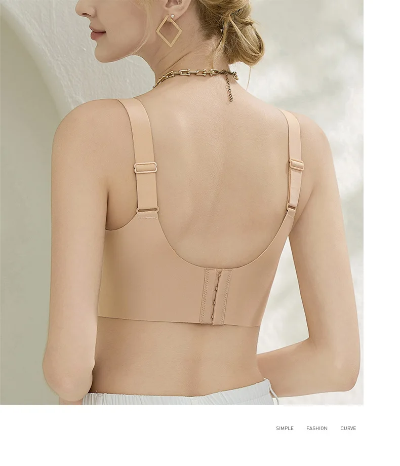 Soft Support Corrective Bra Minimizer for Big Bust Push Up for Small Chest KUCLUT