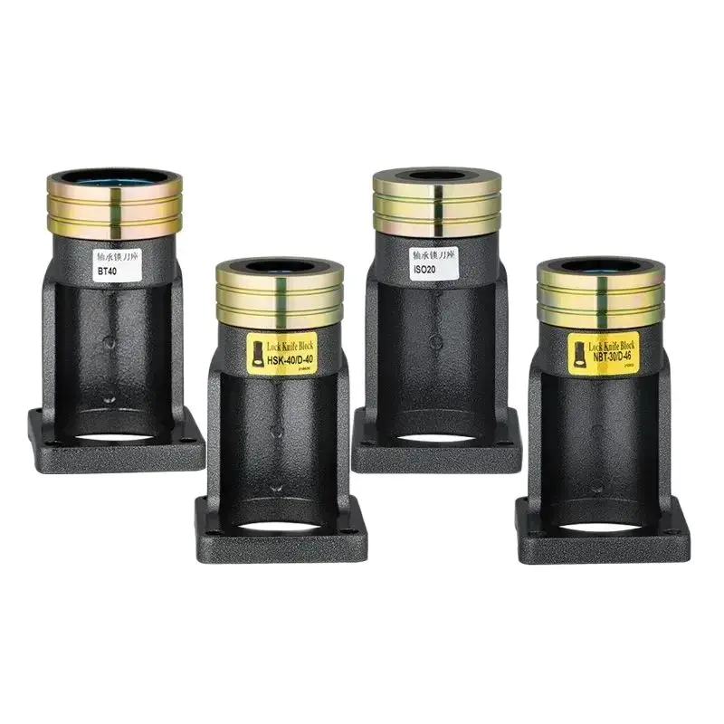 Ball bearing type tool holder lock holder ISO20-ISO30, HSK25-HSK63, BT30-BT40, NBT30 tool holder disassembly and locking