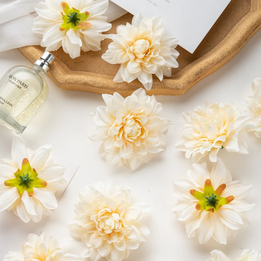Günstige künstliche Seidenblume Chrysantheme DIY Geschenk Hochzeit Festival Party Heim Vase Outdoor Garten Bogen Deko Weihnachtskranz – Detail 4