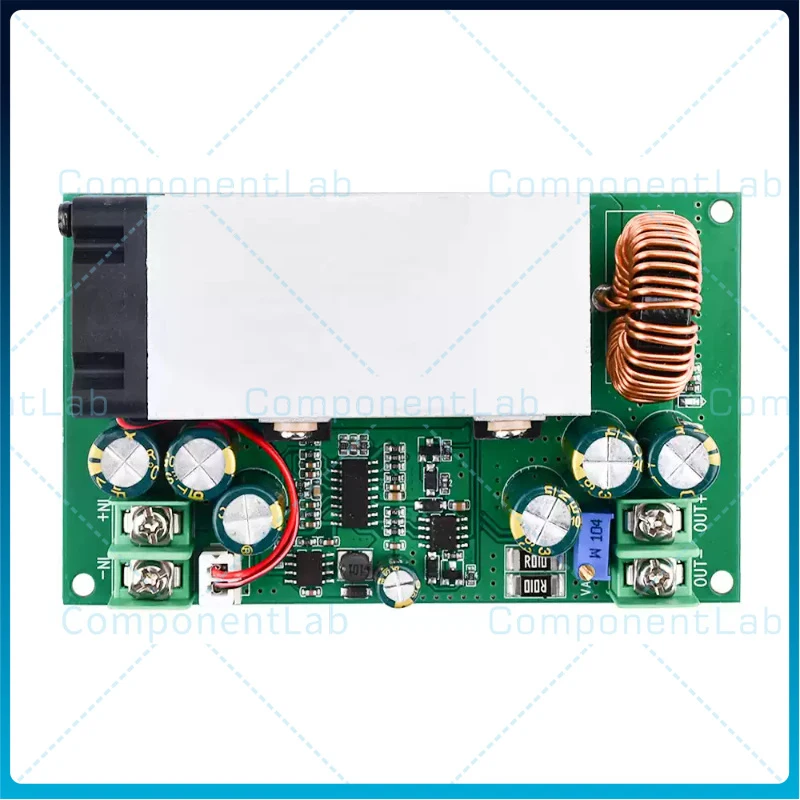 2-8pcs 25A 600W DC-DC Buck Converter Module 12-75V to 5V 19V 21V 24V Adjustable Voltage for Power Supply