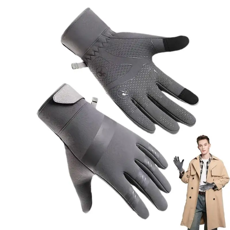 Snow Gloves Outdoor Sports Windproof Motorcycle Gloves Thermal Waterproof Snowboard Gloves Touchscreen Snow Gloves For Women Men