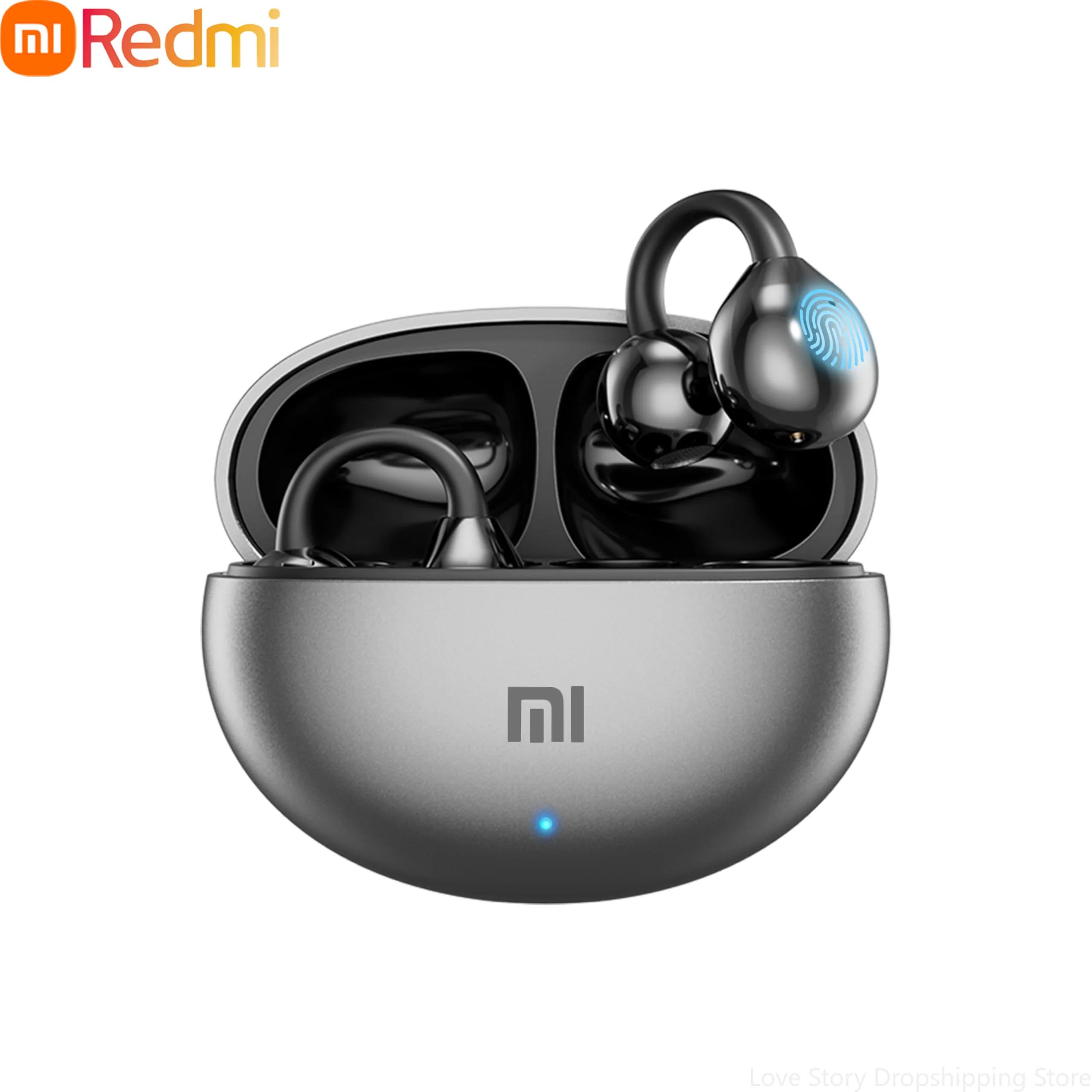 Xiaomi Ai Language Translation Earbuds 3-in-1 Free-Clip Translator Earbuds Two-Way Translation Device HD Sound Long Battery Life