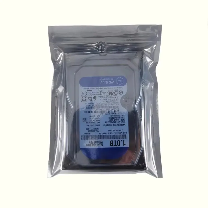 100Pcs Anti-Static Shielding Ziplock Bag ESD Static Instrument Chips Electronic Hard Drives Battery USB Packaging Pouches