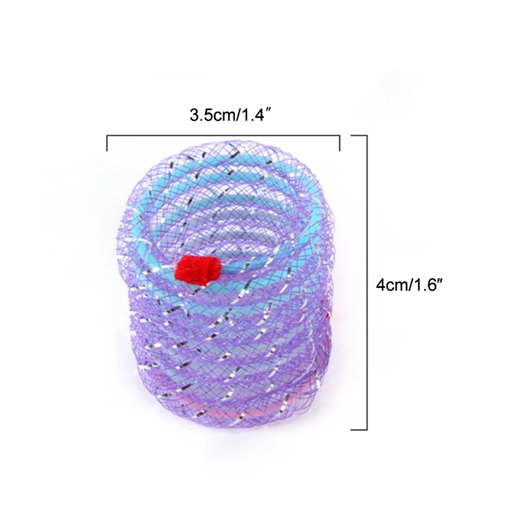 Creative Cat Toys Interactive Cat Spring Toy Colorful Springs Pet Toy Coil Spiral Springs Pet Product Kitten Accessories