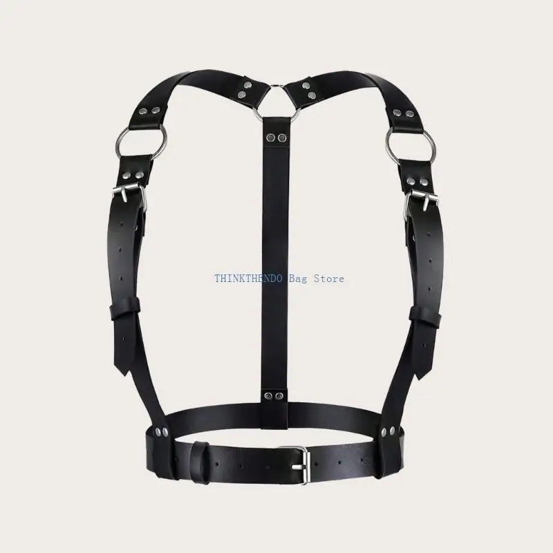 

340D Unisex Waist Chain Punk Waist Strap Belt for Women Proms Club Party Daily Wear