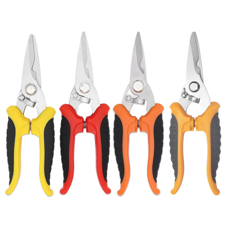 

Stainless Steel Electrician Scissors Pruning Shears Fruit Tree Pruning Branch Shears Gardening Pruning Tools for Garden