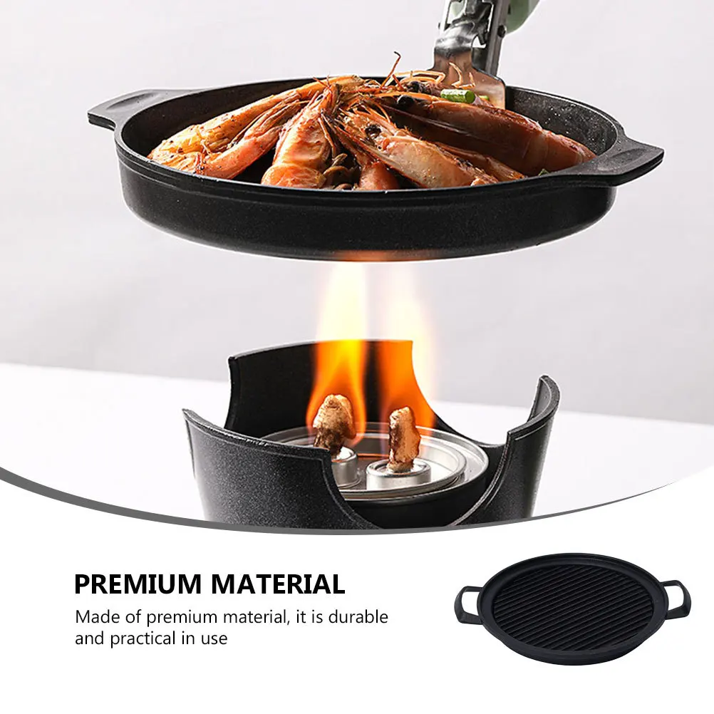 

1pc Bbq Roasting Pan Non-Stick Grilling Tray For Gas Electric Stove Indoor Outdoor Cooking Barbecue Grill Plate Kitchen Bakeware