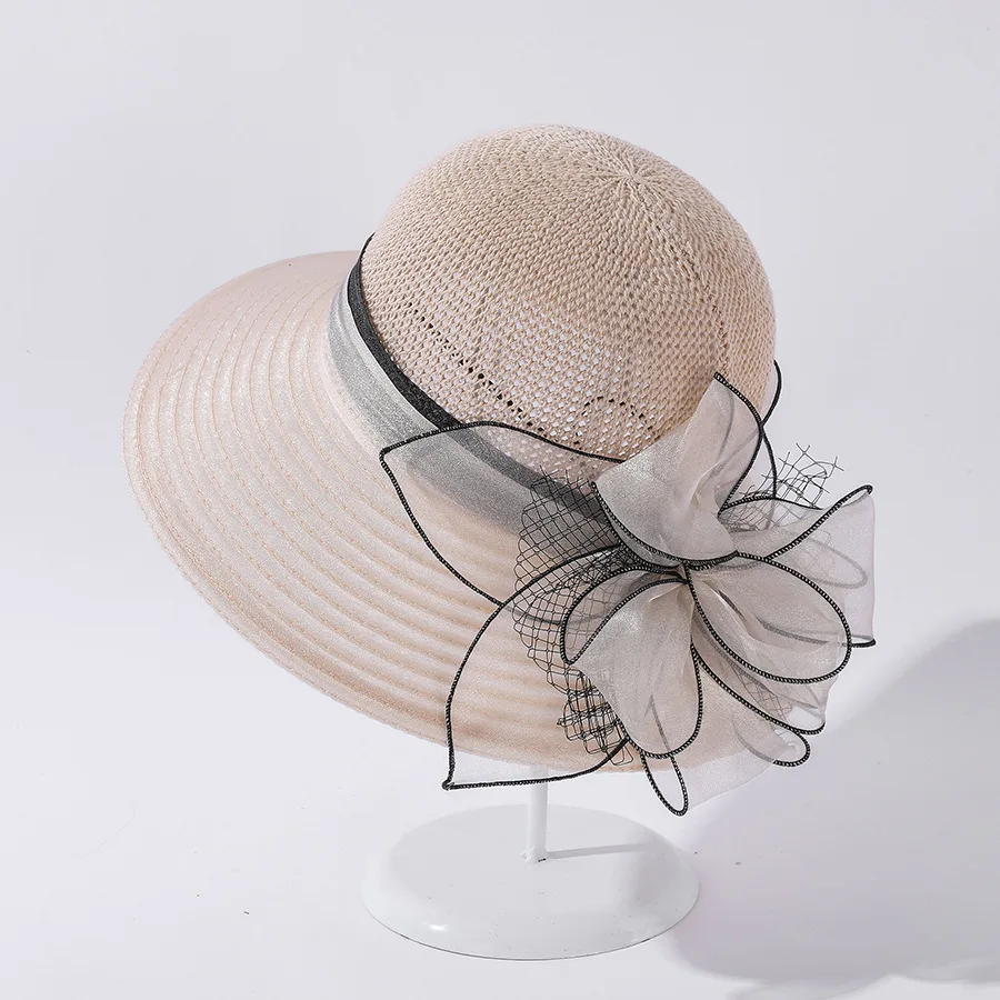 

Summer Hats For Women Flower Fashion Holiday Beach Sun Hat Female Outdoor Travel Breathable Sunhat Wide Brim Seaside New