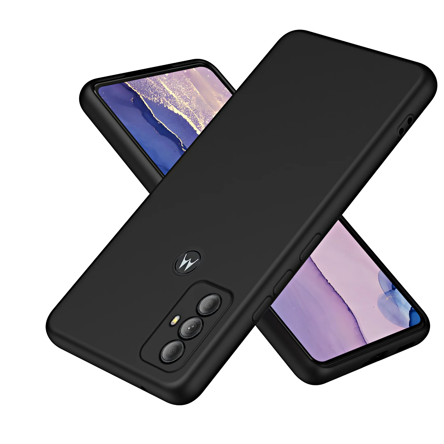 Liquid Silicone Case For Motorola Moto G Power 2022 GPower Built in flannel Luxury Soft Shockproof Phone Cover MotoGPower2022