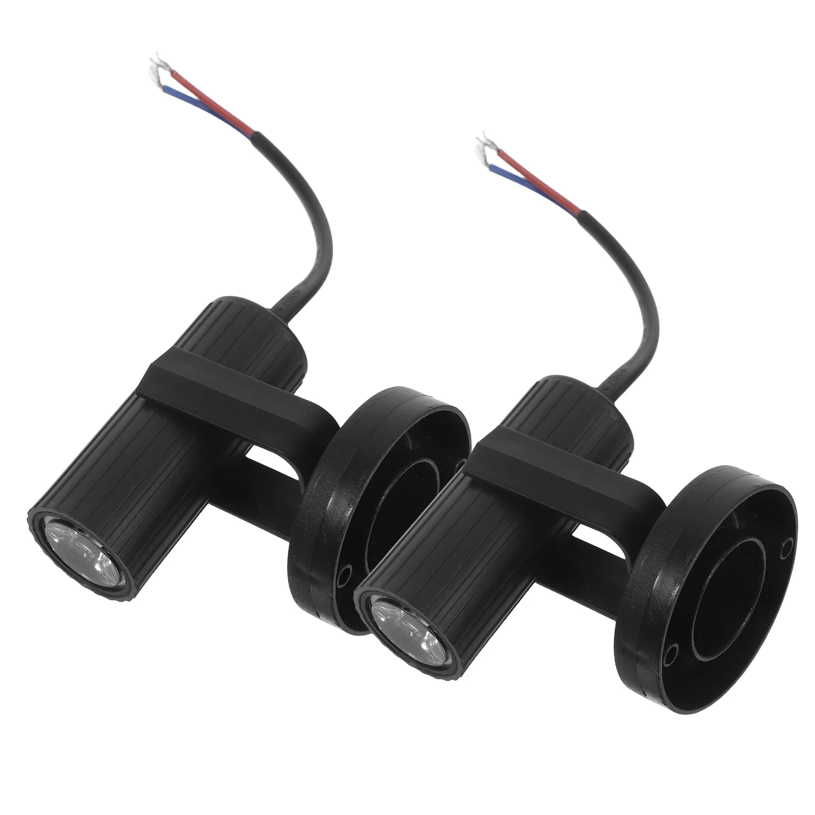 2 Pcs Stage Lighting LED Beam Spotlight Lights for Party Mini Disco Black Atmosphere Dj