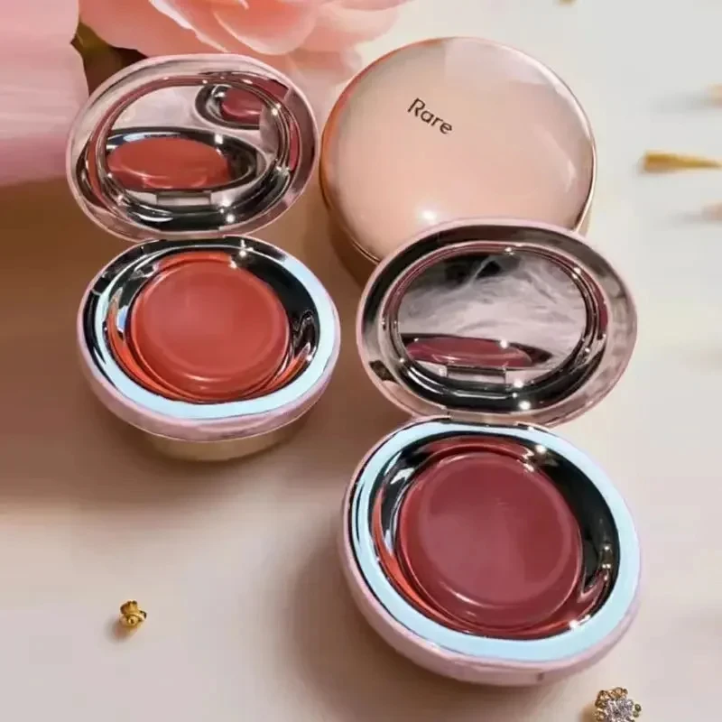 EOEKKY Pink Blusher Mud Palette Face Rouge Face Cream Concealer Foundation Powder Waterproof Lasting Peach Cheek Tint Make