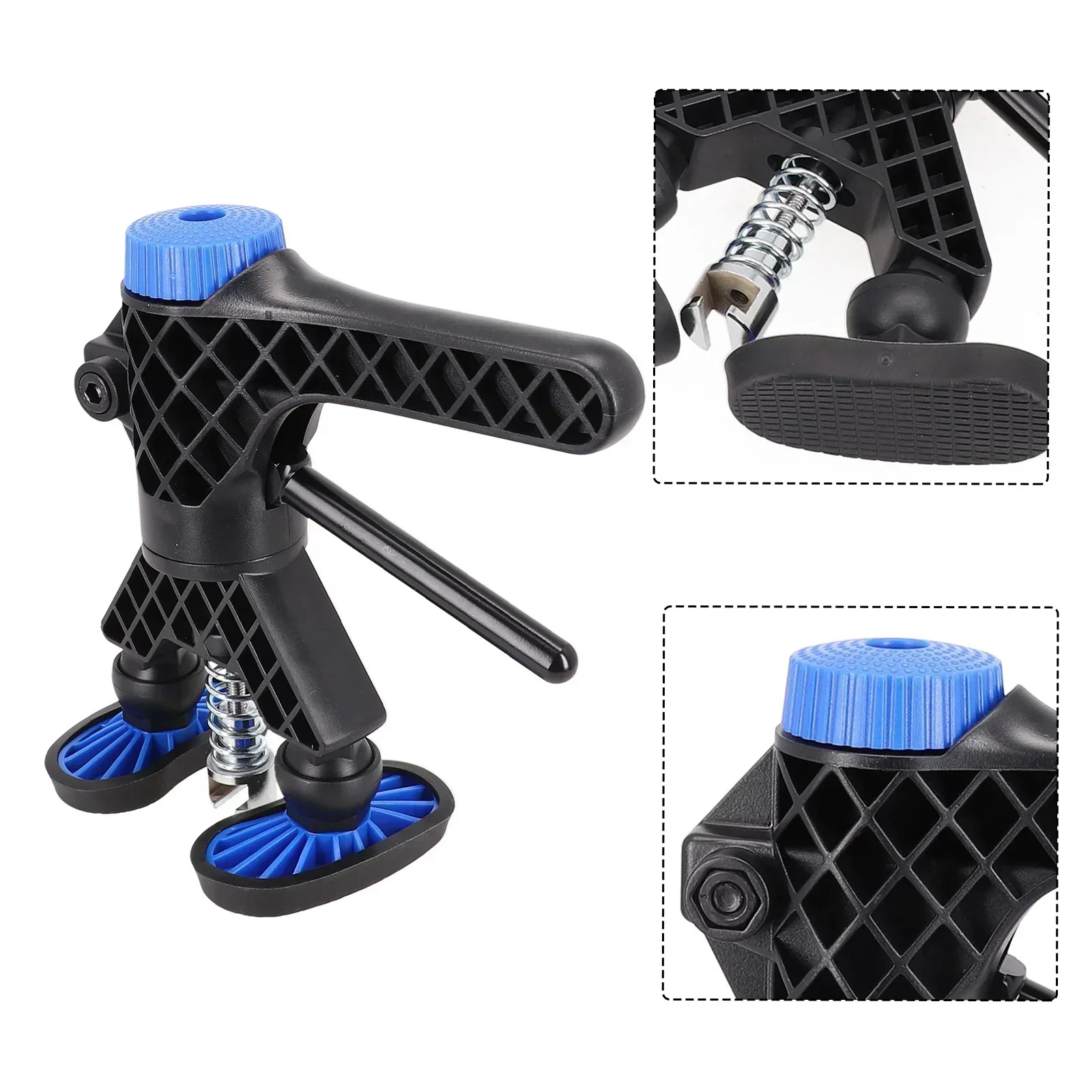 

1x подъемный инструмент для ремонта вмятин автомобиля ° Регулируемые безкрасочные удаления вмятин, черные и синие пластиковые запасные части и аксессуары