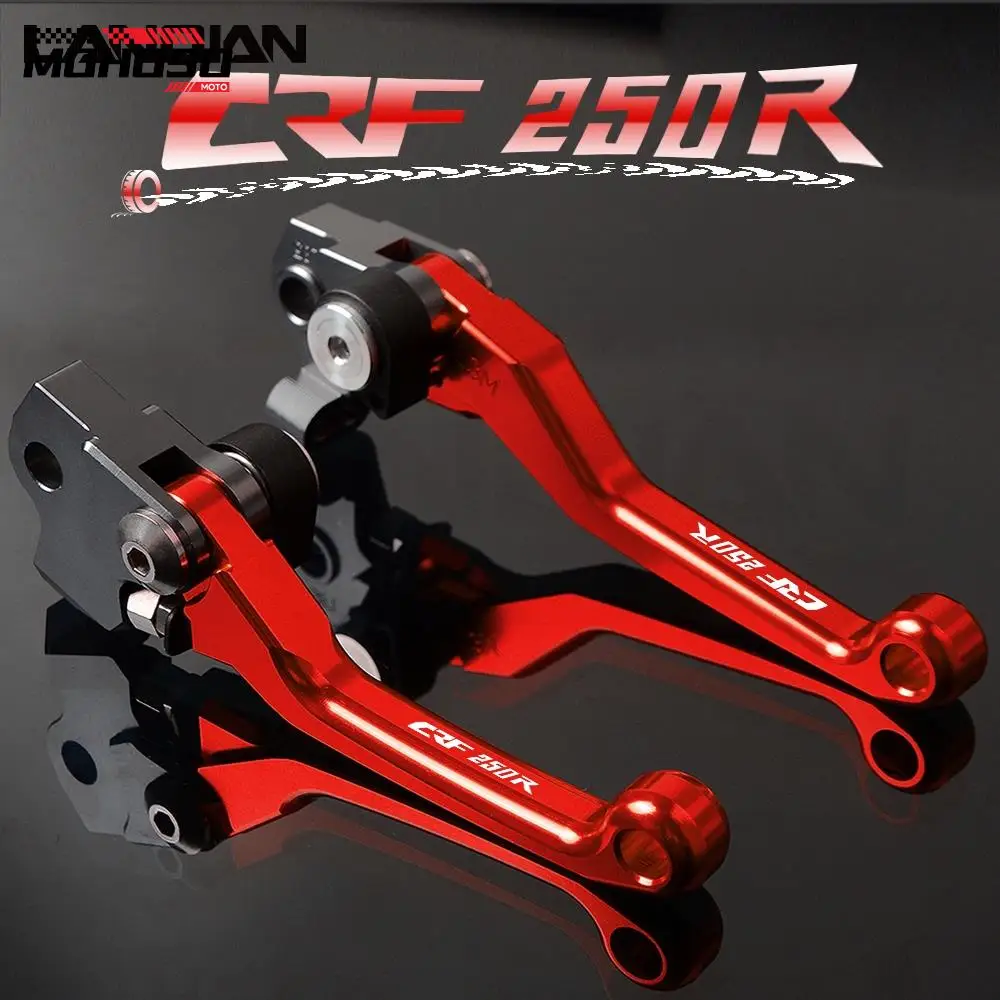 CRF250R Dźwignia sprzęgła hamulca Dirt Pit Bike Dźwignie sprzęgła hamulca Chwyty do Honda CRF250R CRF 250R CRF 250 R 2004-2018 2015 2016 2017