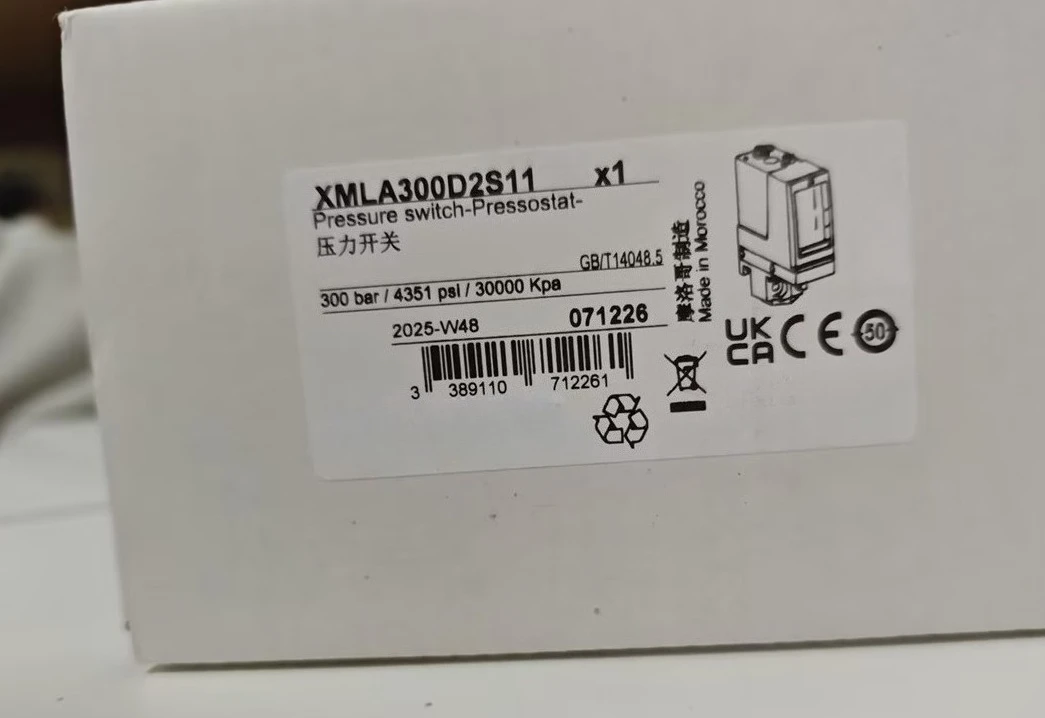 

Совершенно новый оригинальный 1 шт. XMLA300D2S11 реле давления электромеханический давление Быстрая доставка