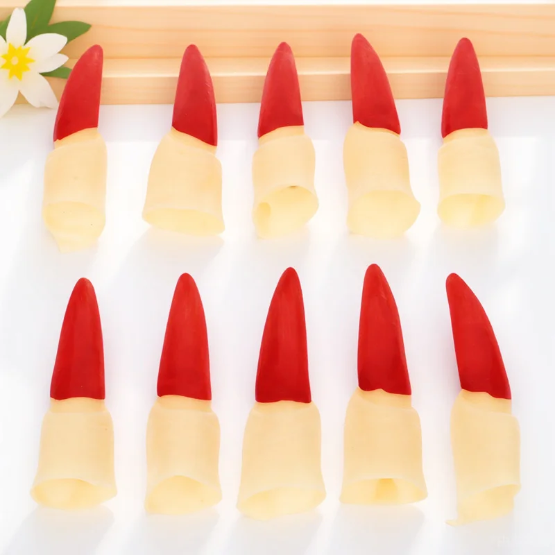 

10Pcs Halloween Finger Fake Witch Finger Multi-Function Reusable Scary Party Prop Realistic Horror Decorative Accessory