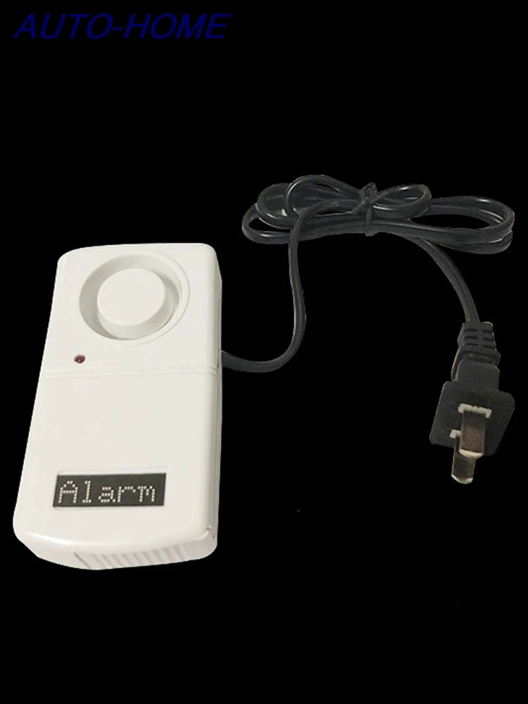 Automatic 220V Power Failure Alarm White 120db LED Power Cut Failure Outage Automatic Alarm Waring Siren Indicator