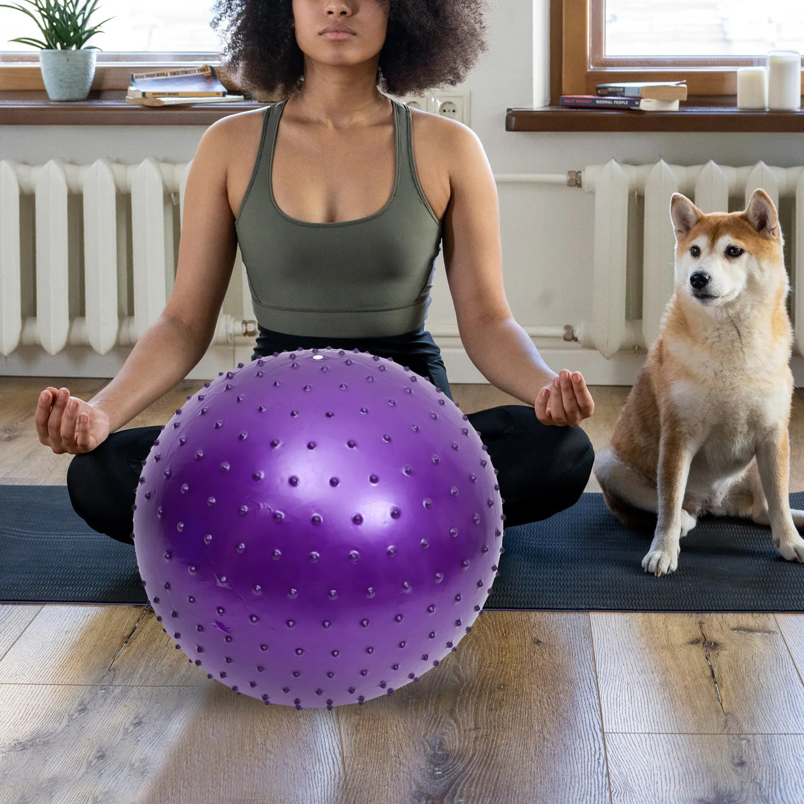Pilates Yoga Embarazadas - Pelota de Ejercicio Compacta y Pequeña