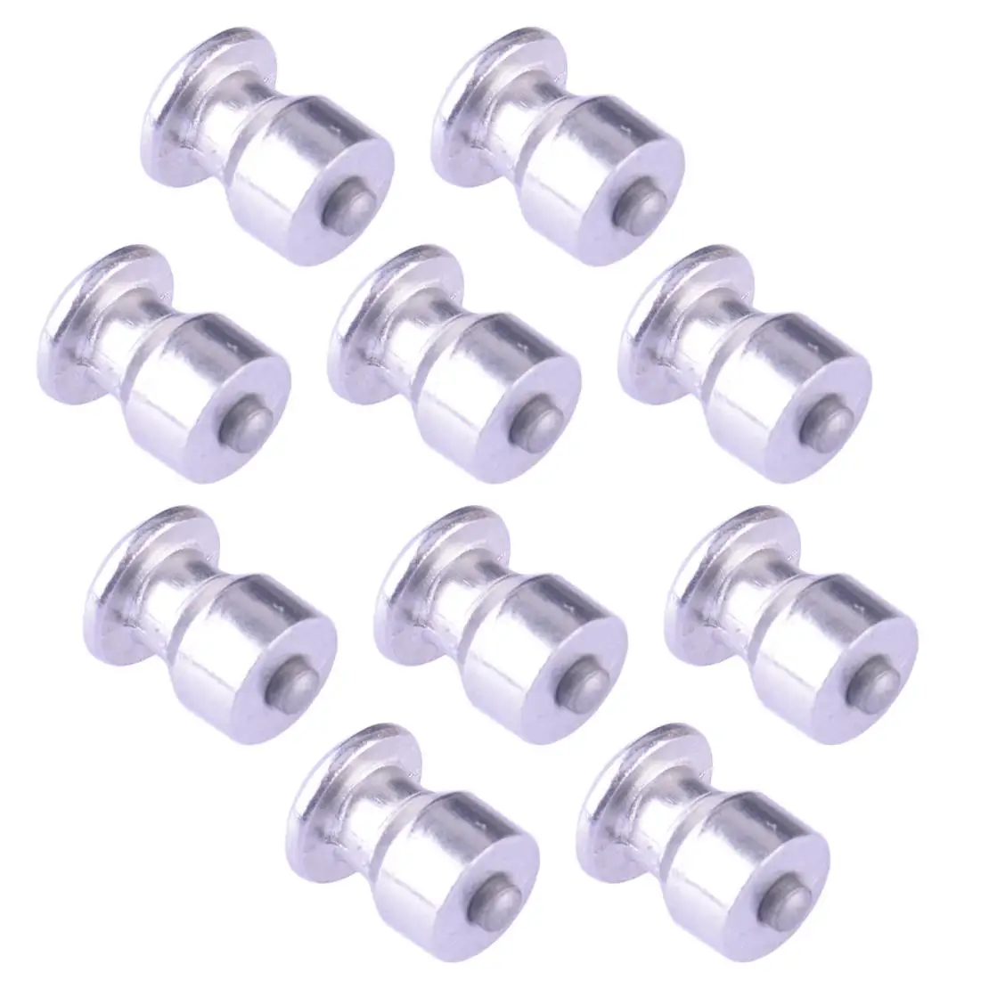 100Pcs Silver Aluminum Universal Car Truck ATV Motorcycle Wheel Tyre 8mm Tire Studs Screw Snow Spikes Winter Non-slip New
