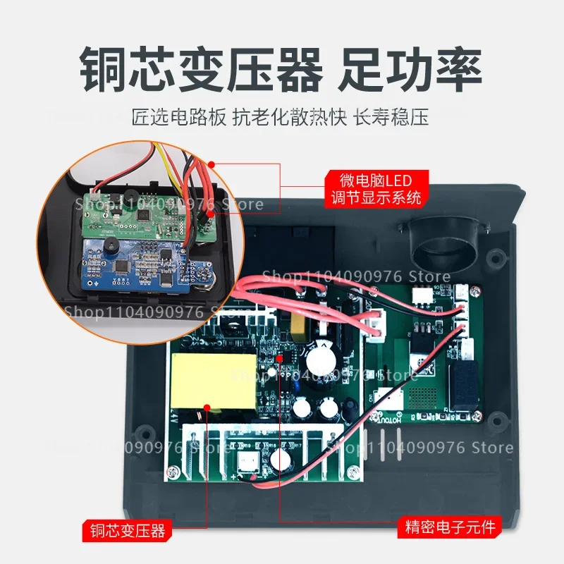 Hot Air Rework Station Soldering Iron 2 in 1 T12 210 Lead Free Desoldering for Phone Repair