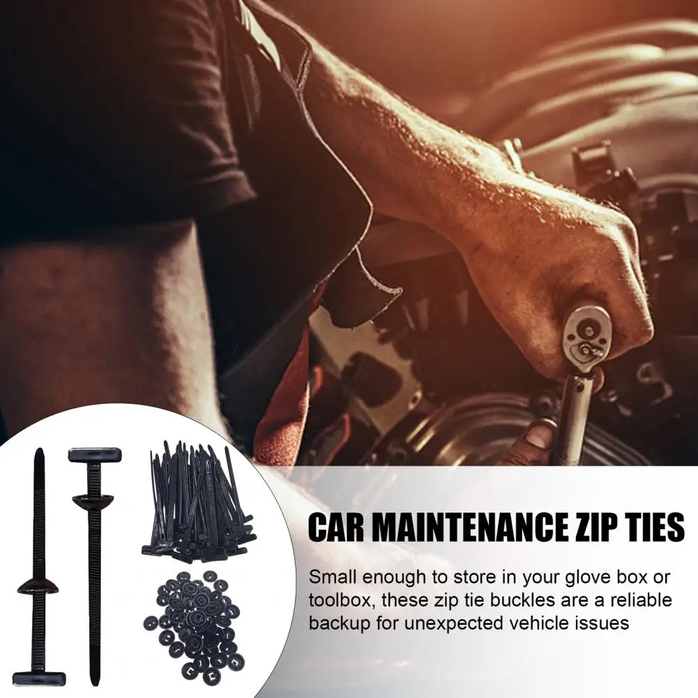 Cable Ties Self-locking Cord Ties Straps Fastening Loop Reusable Plastic Wire Ties Home Office Organizer Tools