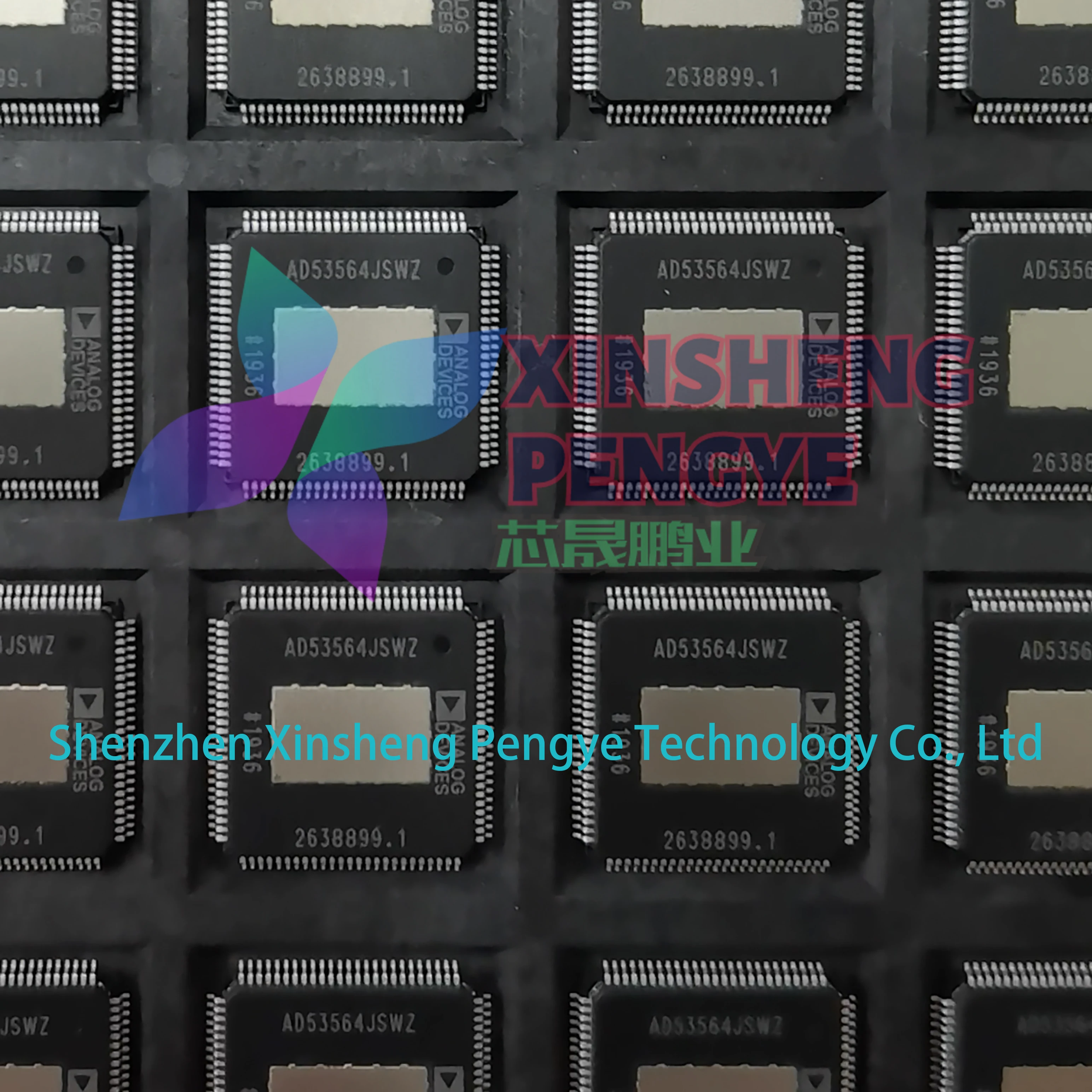 5 pièces/lot AD53564JSWZ AD53564JSW paquet LQFP-100 pilotes et interfaces analogique Signal mixte IC Circuits intégrés en Stock