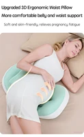 Pregnancy Waist Support Pillow for Sleeping - Pregnancy Pillow for Sleeping: Luxury Faux Fur Maternity Pillow 8