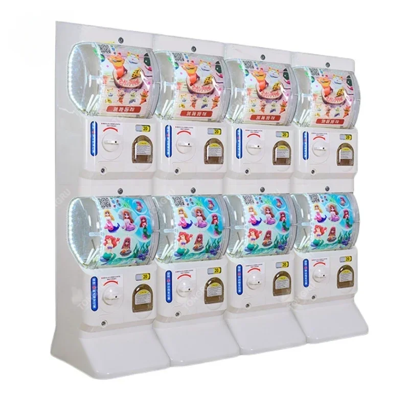 Coin Operated Mini Toys Gacha Machines Customizable Gashapon Toy Vending Machine