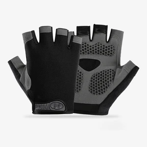 Guantes de gimnasio Entrenamiento de fitness hombres sin dedo Mujeres Ejercicio de culturismo Guantes de deportes para bicicleta Bicicleta Antieta transpirable 12 Mejor control de viajes gigantes de ventas - №10