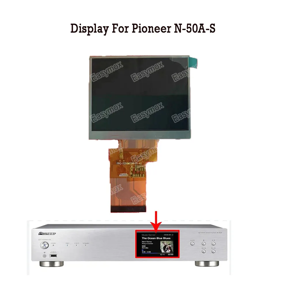 

3.5inch Music player Display for Pioneer N-50A-S Screen Radio Repairment