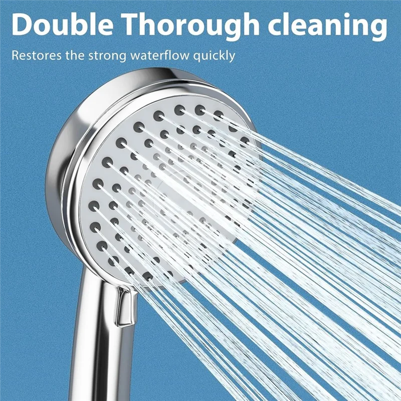 ABUI-Shower Cleaner Brush Head Scrubbers For Use In Shower Multiple Shower Head Cleaning Brush For Small Hole
