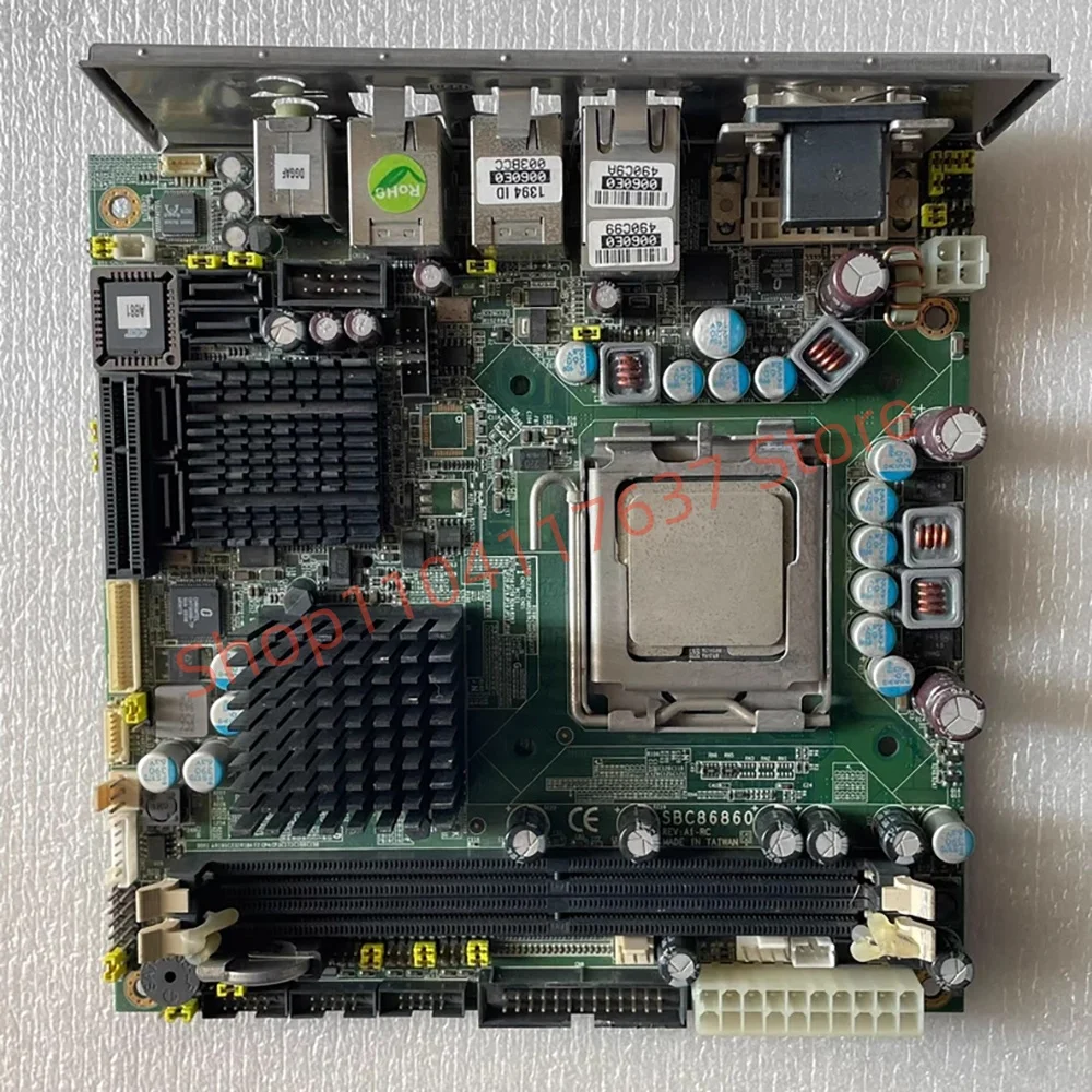 Dual-network port of industrial computer motherboard SBC86860